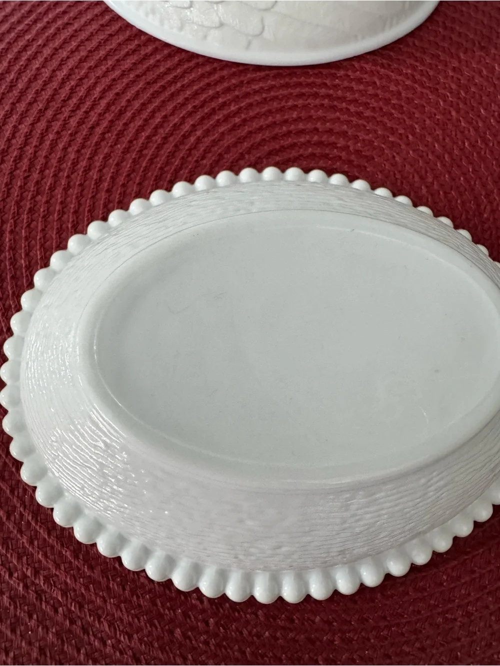 Indiana Glass White Milk Glass Hen on Nest